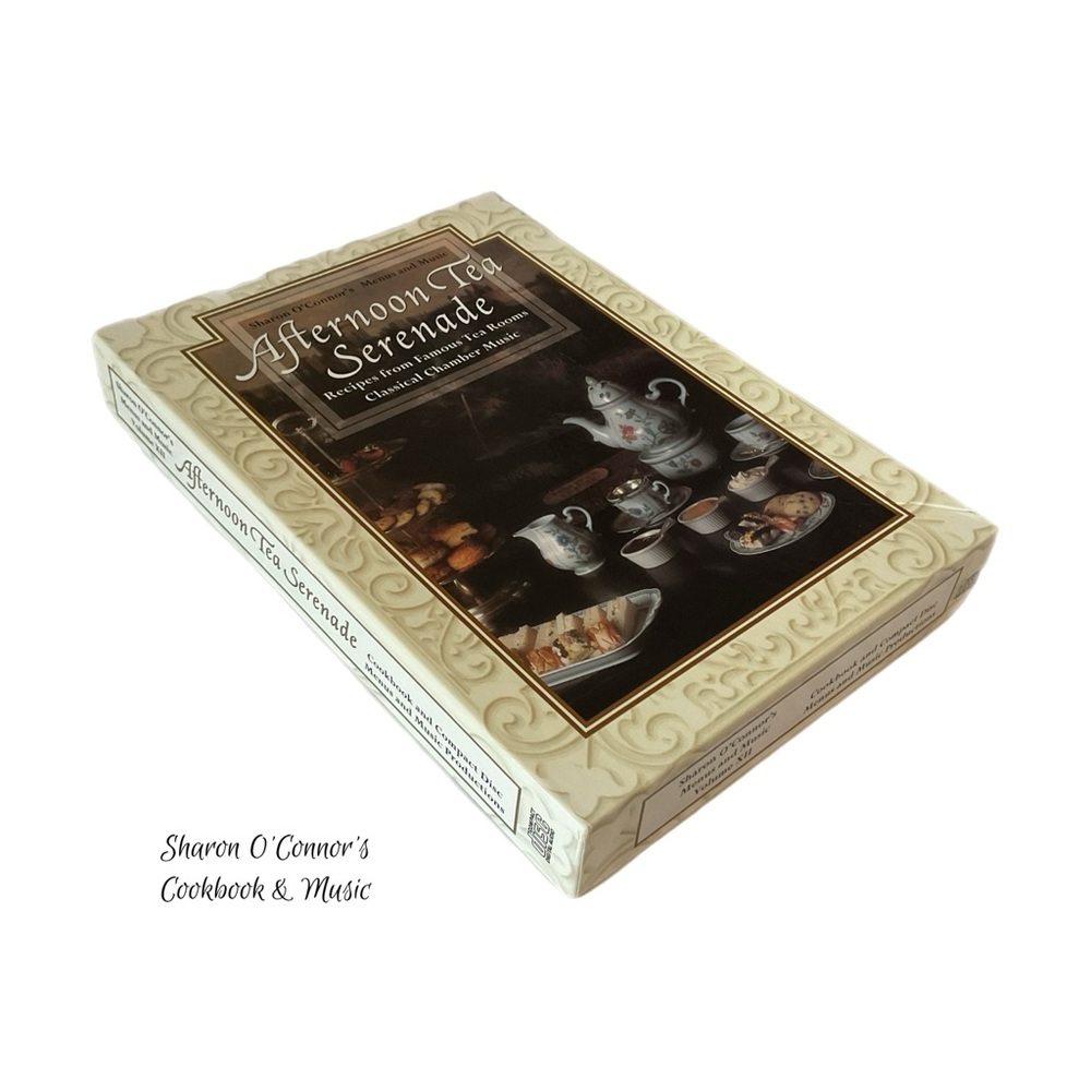 Cookbook /CD Set Afternoon Tea Serenade Sharon O'Connor Recipes /Classical Music - Picture 2 of 15